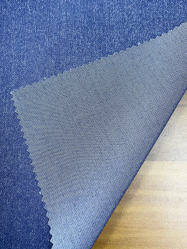 JEANS COMME TISSÉ AH-47335 52%R+47%T+1%SP Bonne élasticité, peut être maintenu longtemps, teneur élevée en coton JEANS COMME TISSÉ AH-47335 52%R+47%T+1%SP Bonne élasticité, peut être maintenu longtemps, teneur élevée en coton